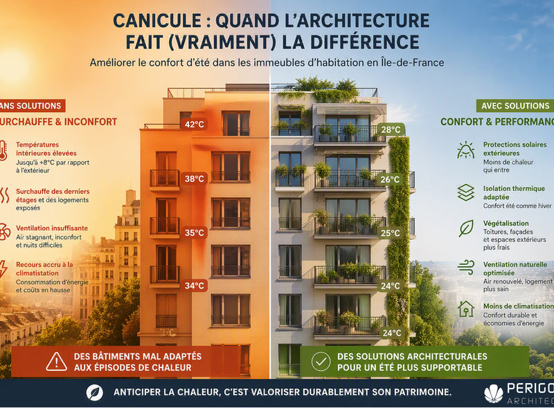 🌡️ Canicule : quand l’architecture fait (vraiment) la différence